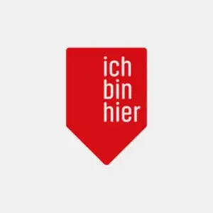 Das Logo ‚Ich bin Hier‘